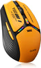 Uciefy V19 Wireless Mouse, 2.4GHz Rechargeable LED Mouse with Battery Indicator, USB Receiver & Type-C Adapter