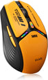 Uciefy V19 Wireless Mouse, 2.4GHz Rechargeable LED Mouse with Battery Indicator, USB Receiver & Type-C Adapter
