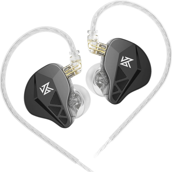 KZ EDXS 10mm Dynamic Driver HiFi in-ear Headphones, Bassy IEMs Sports Earphones, KZ Balanced Sound Phone Game