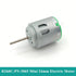 RNUDBLSK 10PCS R260 3V 3.7V 4.5V 5V 16500RPM 24mm Motor DC High Speed Round Electric Motor DIY Hobby Toy RC Car Boat