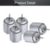 5Pcs 1.5-6V 5000-20000RPM Fielect DC Motor Micro Motor Mini Motor Electric Motor Round Shaft for RC Boat DIY Car Toys