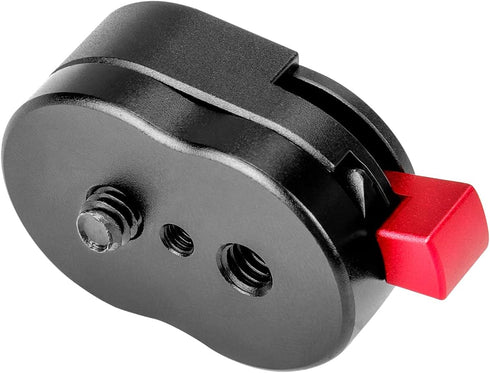 Koolehaoda Mini Quick Release Plate System with 1/4" Screw for Tripod, Gimbal, Monopods, Video Monitors, Magic Arm