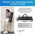 HEMMOTOP 25.6x7in -R06518 Tripod Bag, Tripod Carrying Case Heavy Duty with Two Zippered Pockets, All Sides Thick Padded