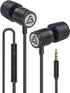 LUDOS Ultra Wired Earbuds - Noise Isolating, Microphone, Memory Foam, 5-Year Warranty, Perfect for iPhone, Samsung,
