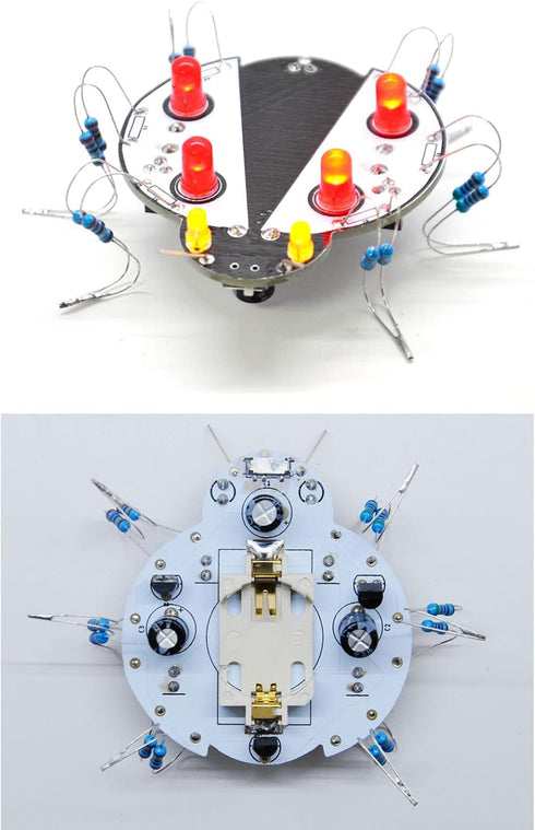 GK1021 Gikfun Ladybug Electronic Soldering Practice DIY Adults STEM Practice Science Project