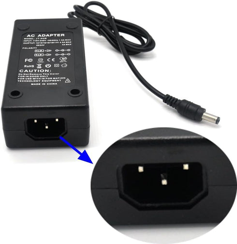 Padarsey Universal AC Power Adapter Charger 96W with 34 Adapters, 12V-24V Compatible for Notebook, Mobile Phone, and