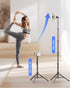 EMART 62 Cell Phone Tripod Stand, Adjustable Floor Cellphone Tri Pod Holder with Remote for iPhone and Android