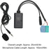 Car Bluetooth Audio Adapter Cable, Wireless AUX Input Adapter with Microphone, Bluetooth 5.0