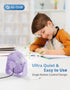 TriPole USB Desk Fan, 4.5 Inches Portable Mini Fan with 3 Speeds and 360° Head Rotation for Home Office