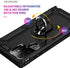 Androgate for Samsung S22 Ultra Case, Military-Grade Ring Holder Kickstand, 15ft Drop Tested Shockproof Cover
