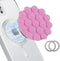 Silicone Suction Phone Case, Magnetic Phone Mount for iPhone and Android, Mirror Shower Phone Holder, Rose Pink