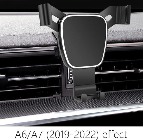Car Phone Holder for 2019-2024 Audi A6 A7 S6 RS6 S7 RS7 Allroad, Auto Accessories Navigation Bracket