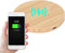 Wireless Charger Pad, Bamboo Wood 10W Fast Charging Station for Cell Phones, Compatible with S8, S8 Plus, S7, S7 Edge,