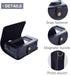 Rieibi Mini EVO Case - Retro PU Leather Protective Case for Fujifilm Instax Mini EVO Instant Camera - Black with