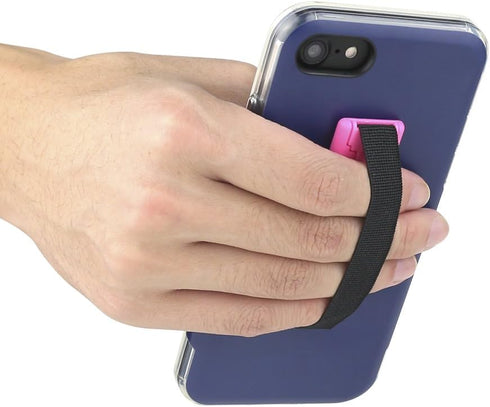 Gear Beast Cell Phone Grip Stand, Universal Phone Strap Finger Holder with Pop Out Kickstand for Men and Women, Ultra