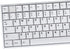 White Keycaps Set, Cherry Profile Doubleshot Bow Keycaps, 120 Keys Custom Keyboard Keycap for 60% 65% 70% 75% Cherry MX
