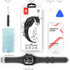 Waterproof Case for Apple Watch 45mm, IP68 Full Body Protection with Built-in Screen and Band for iWatch Series 9/8/7,