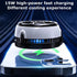 MEMO Magnetic Gaming Phone Cooler - Fast Wireless Charger 15W, Portable Semiconductor Radiator Fan for