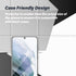 Galaxy S21 Tempered Glass Screen Protector + Camera Lens Protector, 2 + 2 Pack, Case Friendly