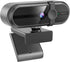 MOERTEK 1080P Webcam for PC, Webcam with Mic, Auto Light Correction, 90 Wide