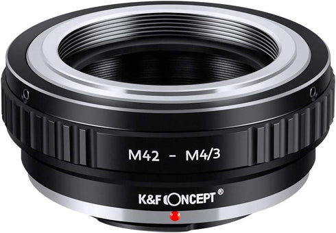 K&F Concept M42 Lens to Micro 4/3 Lens Adapter - Fits Olympus PE, Panasonic Lumix