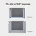 MOFT Laptop Stand for Desk, Adhesive Stand with 2 Adjustable Viewing Angles, Portable for MacBook Air & Pro