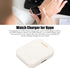 USB Magnetic Charging Station Dock and Smart Watch USB Cable Charger for Oppo Watch 2, 3, 3 Pro, White