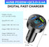 Augeny USB C Car Charger, 4 Port Auto Fast Charger with USB PD & QC 3.0, Cigarette Lighter Adapter for Mobile Phones
