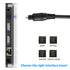 DaKuan 2 Pack Digital Optical Audio Cable, 6 Feet, Home Theater Fiber Optic Toslink Male to Male