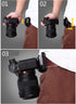 Camera Holster Belt Mount Sling Clip for SLR DSLR, Carry Your Lightweight Camera from Waist Belt