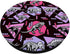 Cool Dinosaurs Pattern Design Dino Gifts For Kids On Black PopSockets PopGrip: Swappable Grip for Phones & Tablets PopSockets Standard PopGrip