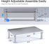 3 HUANUO Monitor Riser - Height Adjustable Stand for Laptop, Computer, iMac, PC, Printer, Desktop Ergonomic Metal