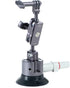 IMT 3" Camera Car Suction Cup Mount with Quick Release Pump, 1/4" & 3/8" Screws, Vehicle Camera Mount Compatible with