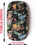 2.4G Wireless Mouse with Cute Pattern Design for All Laptops and Desktops with Nano Receiver - Dragonfly Wild Rose Autumn