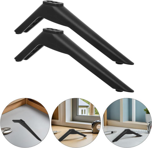 LIFKICH 43-65 Inch Universal Tv Stand Base for Televisions, Tabletop Tv Bracket with Screws, Desktop Support Pedestal