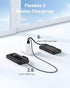 FlyKangaroo 10000mAh 22.5W Pack 6 2 Portable Charger with Built in Cables, Slim Fast Charging Power Bank USB C LED
