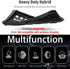 Armor Phone Case for Samsung Galaxy S23 Ultra, Military Grade Drop Protection, Heavy Duty Hybrid Metal Bumper, Black +