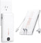 VEEKTOMX Portable Charger with Built in Cables 10000mAh, Power Bank for iPhone with