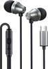 iRAG A101C USB C Headphones Earbuds with Microphone, Wired Type C Plug in in-Ear Earphones for Samsung Galaxy, Google