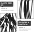 HOMSFOU 10pcs Stylus Tether - Plastic Elastic Tether Lanyard for Touch Pens, Perfect Tool to Tether Drawing Pen