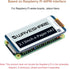 waveshare 2.13inch V4 250x122 3.3V/5V WH/2B/3B/3B+/4B, E-Ink Display HAT Version, Resolution Black White Two-Color