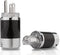 Monosaudio Audiophile Power Plug Black Carbon Fiber Transparent 10A/250V Audio Connector for DIY Power Cord