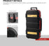 LENSGO Camera Battery Memory Card Case, Water-Resistant Hard Protector for 2 Camera Batteries and 4 SD Cards