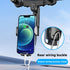 Car Rear View Mirror Phone Holder, 360° Rotatable & Retractable Clip Mobile Mount, Multifunctional GPS Holder, Universal