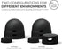 elago Silicone Cover for Nest Cam Outdoor Security Camera - All Weather Protective Skin, Easy Installation [3 Pcs,