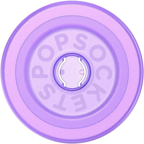 PopSockets Round Magnetic Base Only, Compatible with Tops, Lavender - Dusty Lavendar