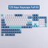Hyekit PBT Keycaps, 134 Keycaps Shoko Dye-Sublimation Set, 6.25u 7u Spacebar, Cherry Profile for Mechanical Keyboards