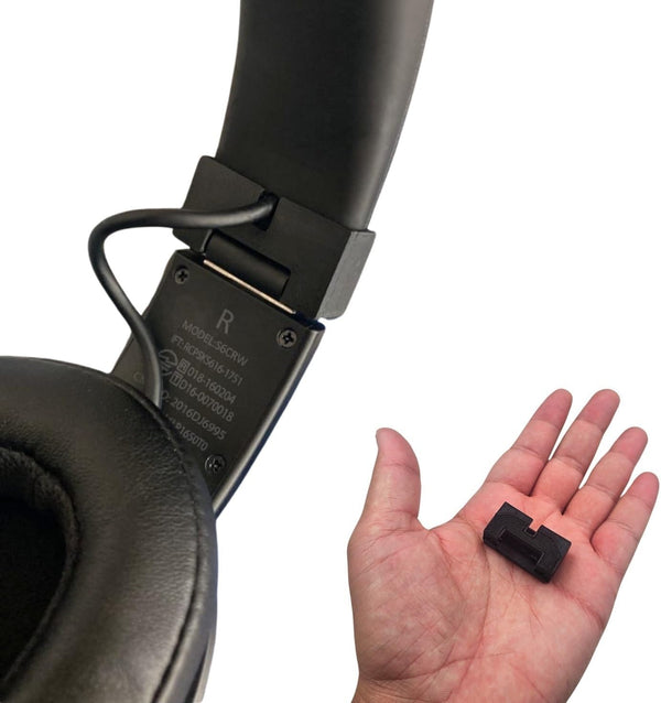 Skullcandy Crusher Wireless Over-Ear Headphones Replacement Hinges (Black) - Durable and reliable (1 pair)