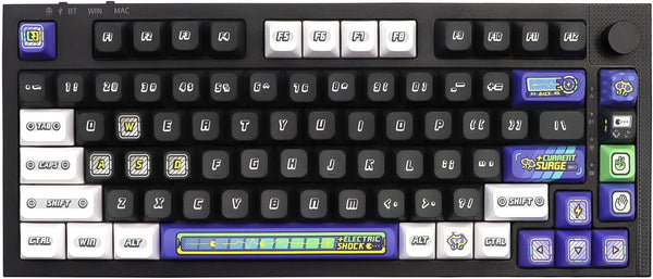 JSJT PBT Keycaps, 154 Keys Custom Keycaps, JSA Profile, Power Loading Themed Keycap Set for Cherry MX Switches