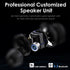 PALOVUE Wireless Earbuds, in-Ear Earphones with Bluetooth 5.3, Built-in Mic Headphones, Deep Bass Stereo, with Lightweight Compact Charging Case for Sport/Work Compatible for iPhone and Android